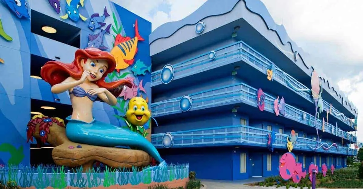 Art of Animation Little Mermaid Rooms