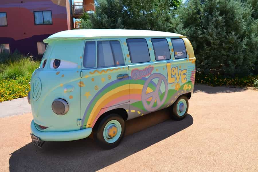 Art of Animation VW Van