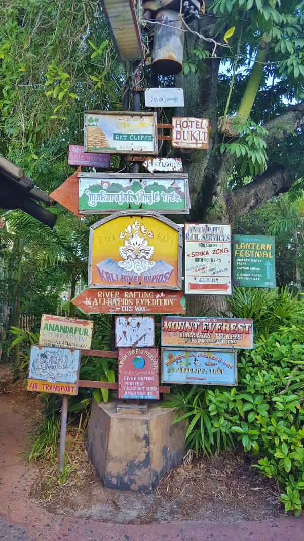 Asia Signage in Animal Kingdom