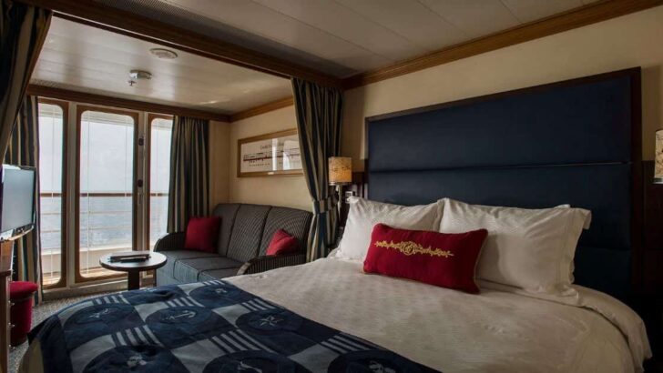 Disney Wonder Ship Stateroom with Veranda