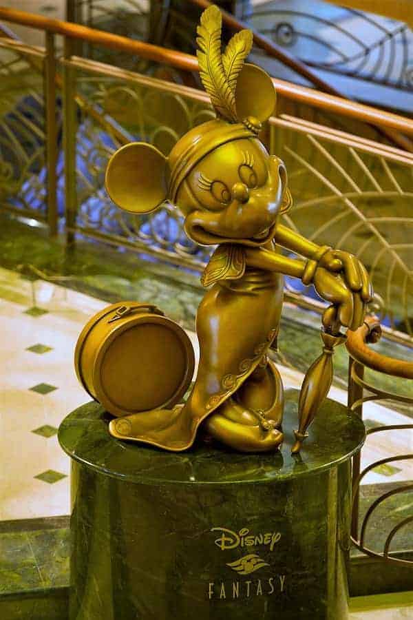 disney fantasy cruise ship activities Disney Fantasy Minnie Mouse Statue