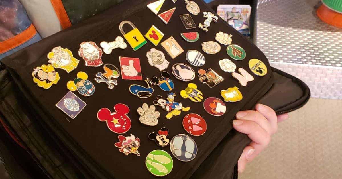 Disney Trading Pins on Board