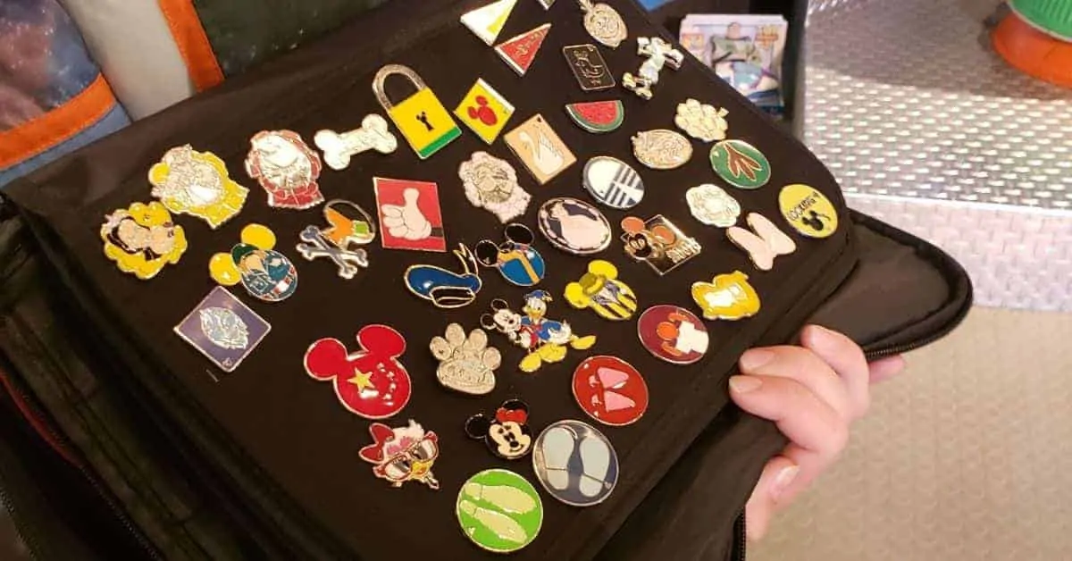 Disney Trading Pins on Board