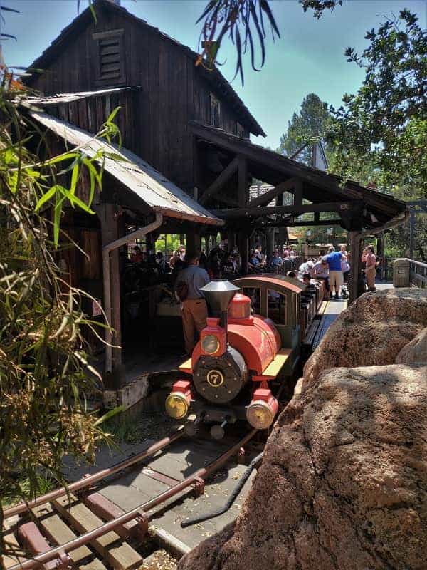 Thunder Mountain Railroad Disneyland