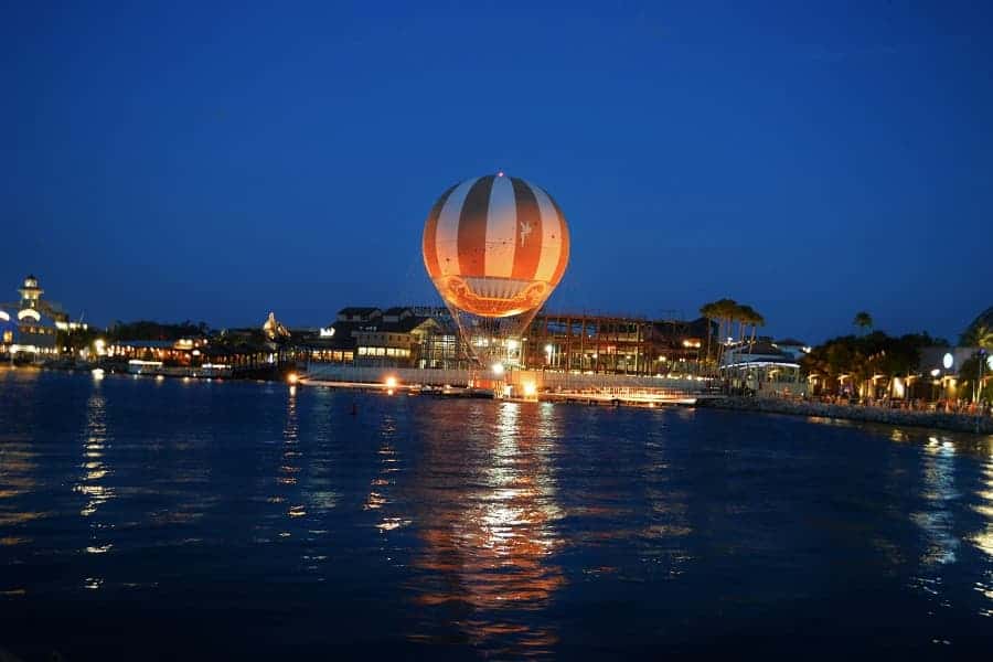 Disney Springs at Night