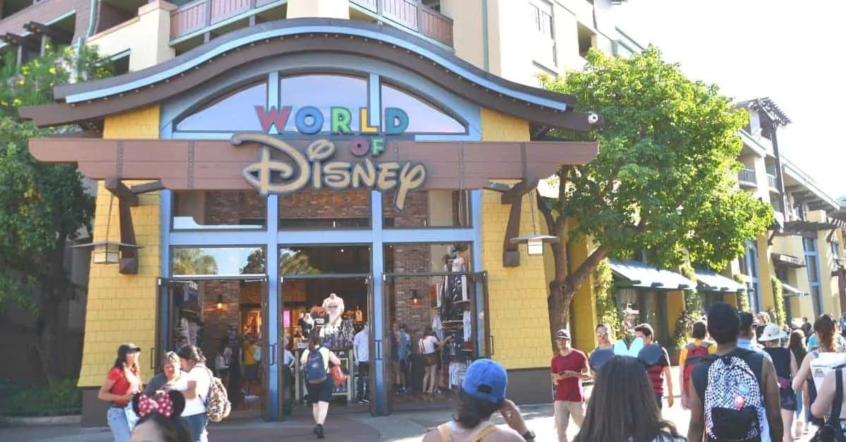 Stores in Downtown Disneyland