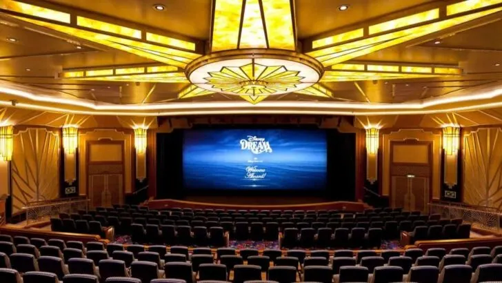 Disney Cruise Movie Theater