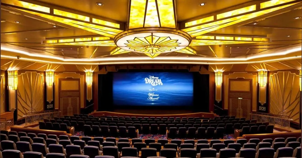 Disney Cruise Movie Theater