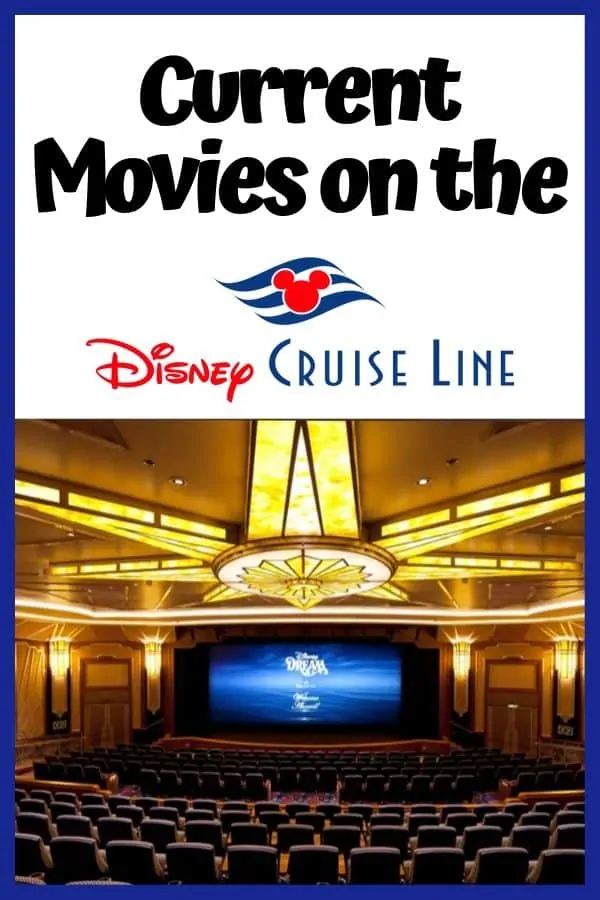 List of Movies Playing on a Disney Cruise