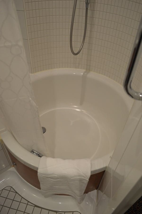 Round Tub on Disney Dream