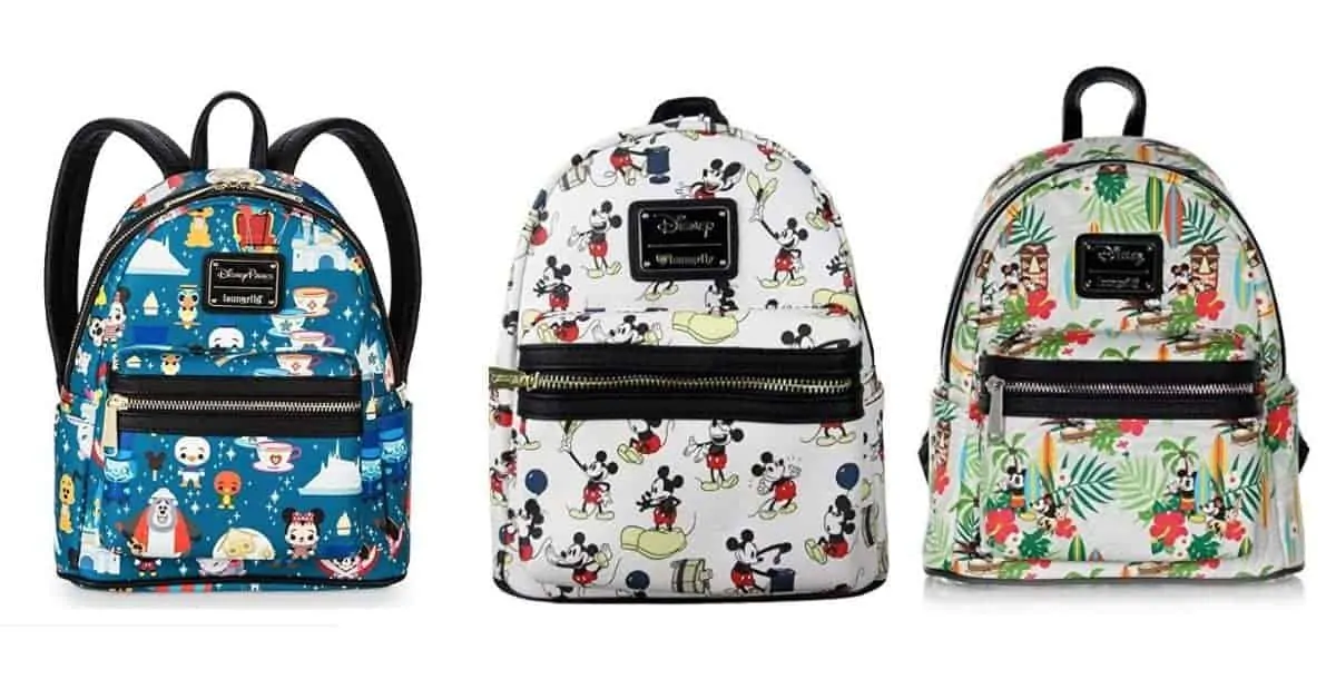 Cute Disney themed backpacks