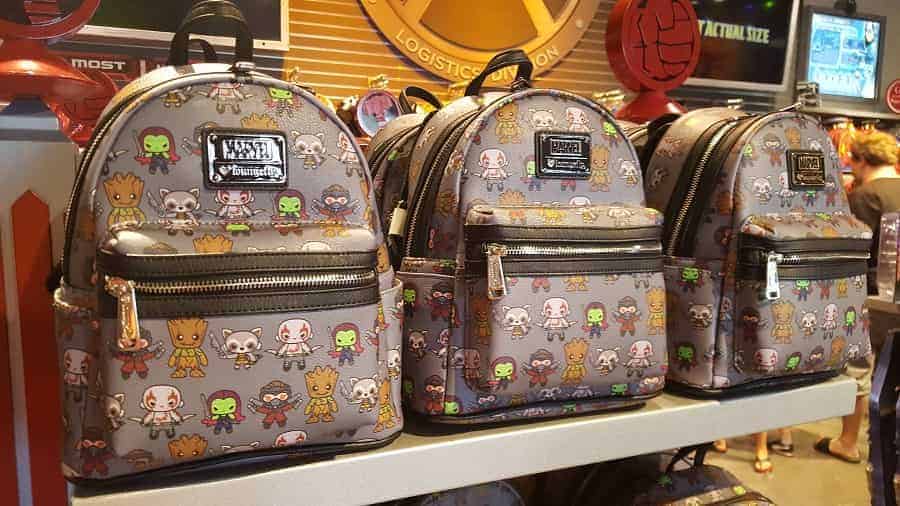 Marvel Loungfly Backpack in Disney Springs