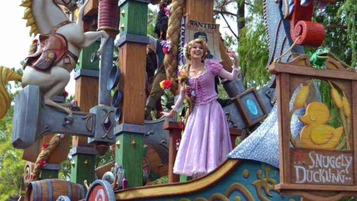 Locations where you find Rapunzel at Disney World