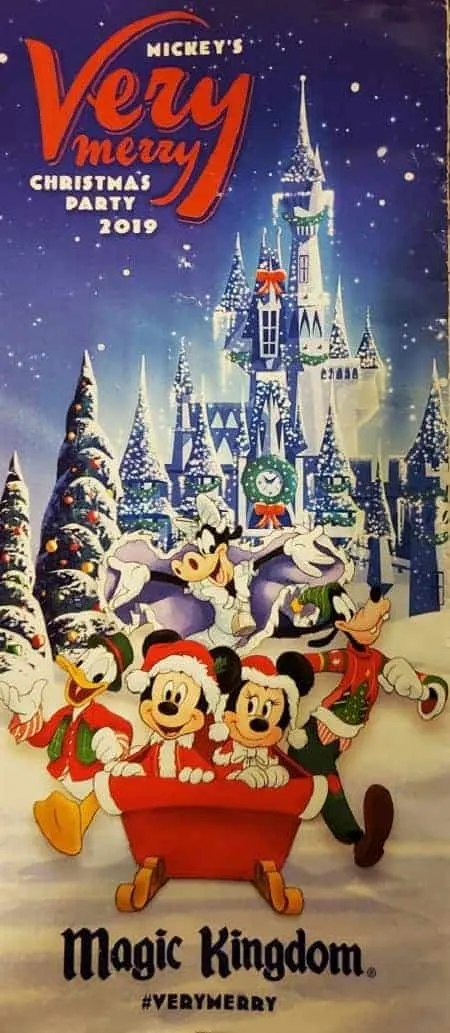 Mickey's Christmas Party Pamphlet