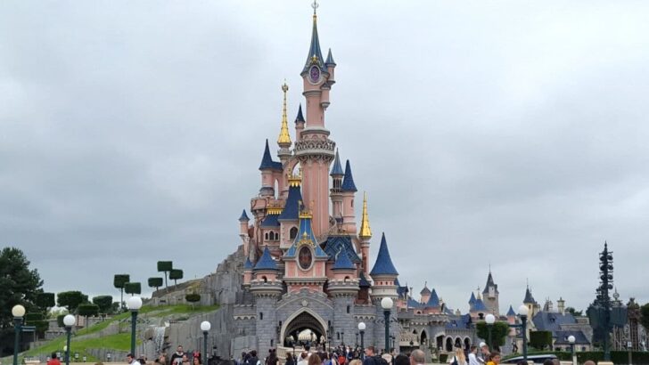 Castle in Disneyland Paris Park