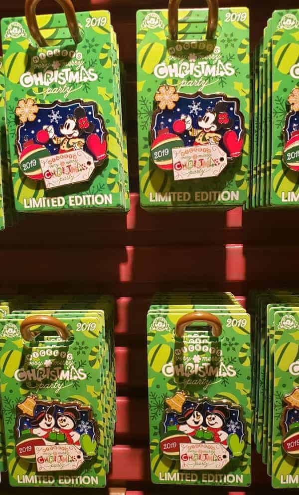 2019 Disney Christmas Party Pins