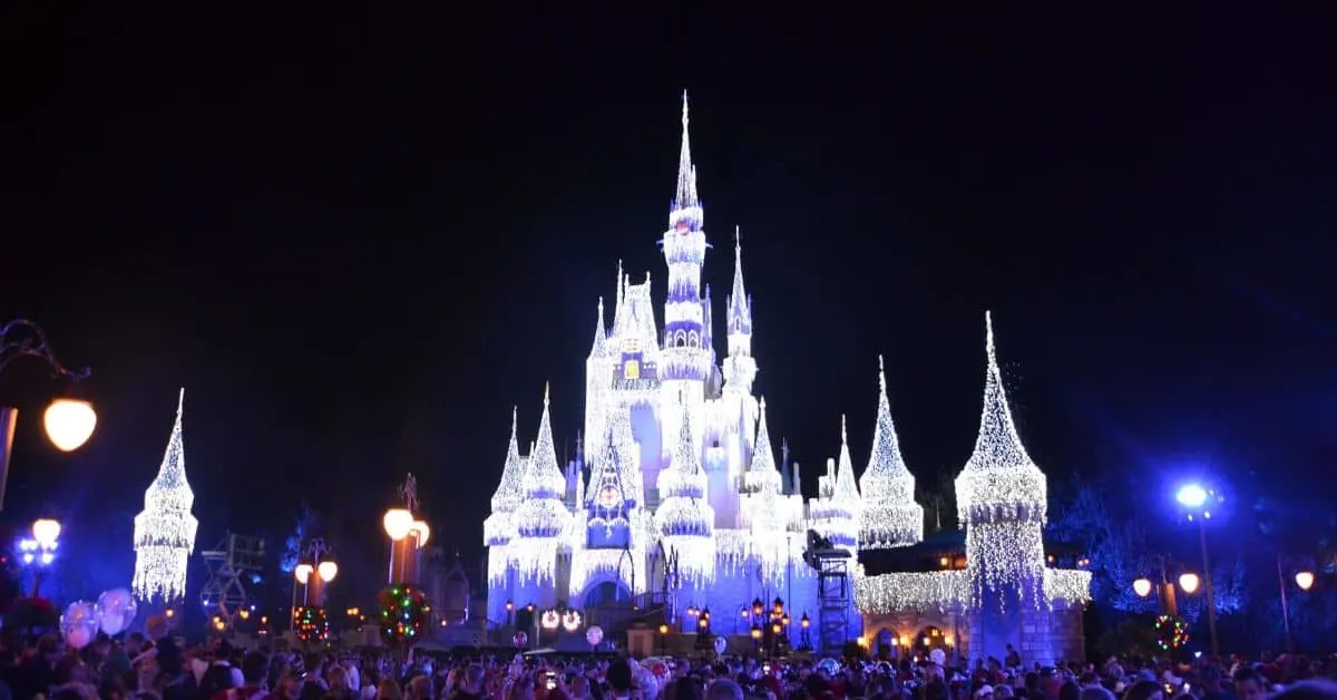 Mickey's Very Merry Christmas Party at Night