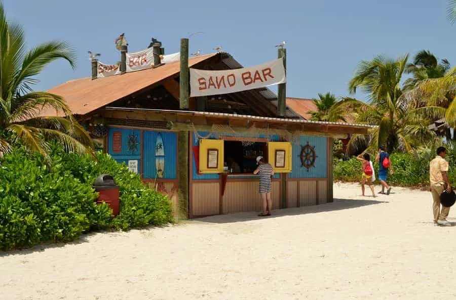 Sand Bar at Castaway Cay