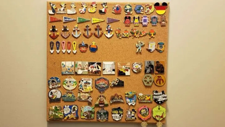 Disney Pin Board