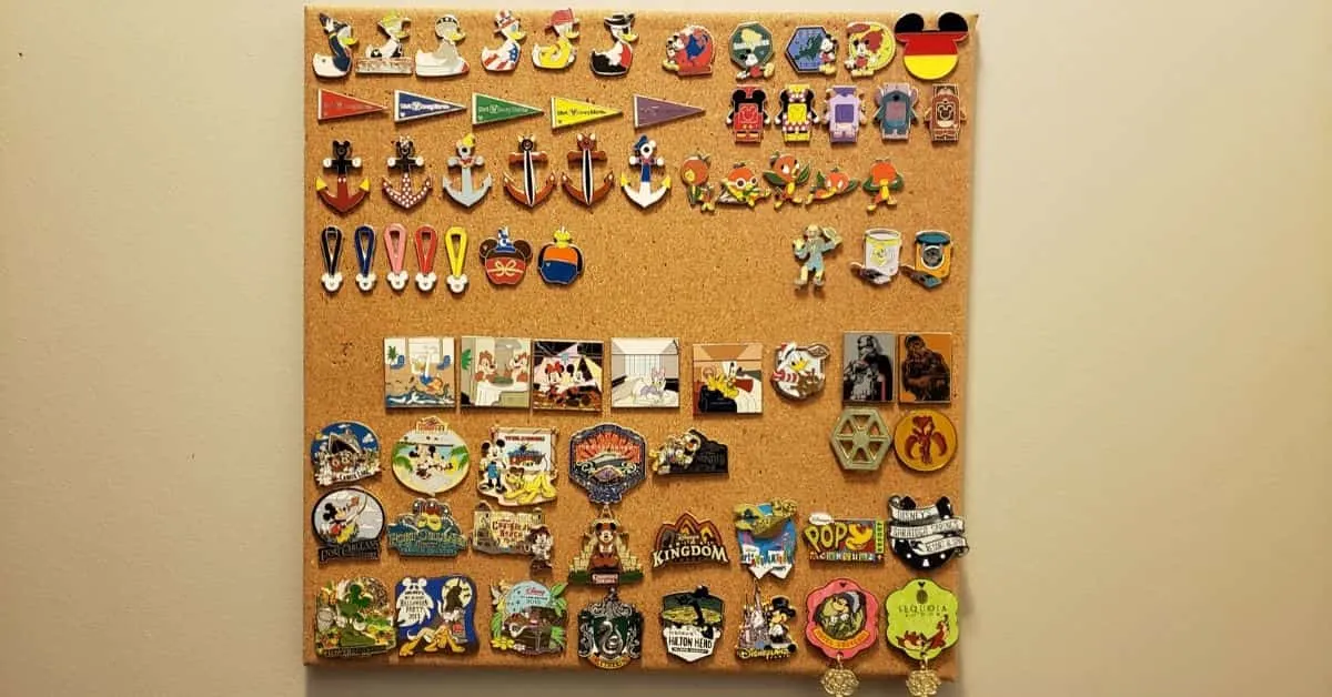 Disney Pin Board