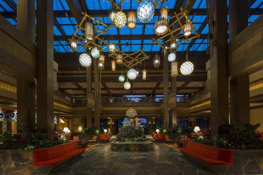 Polynesian Resort Lobby