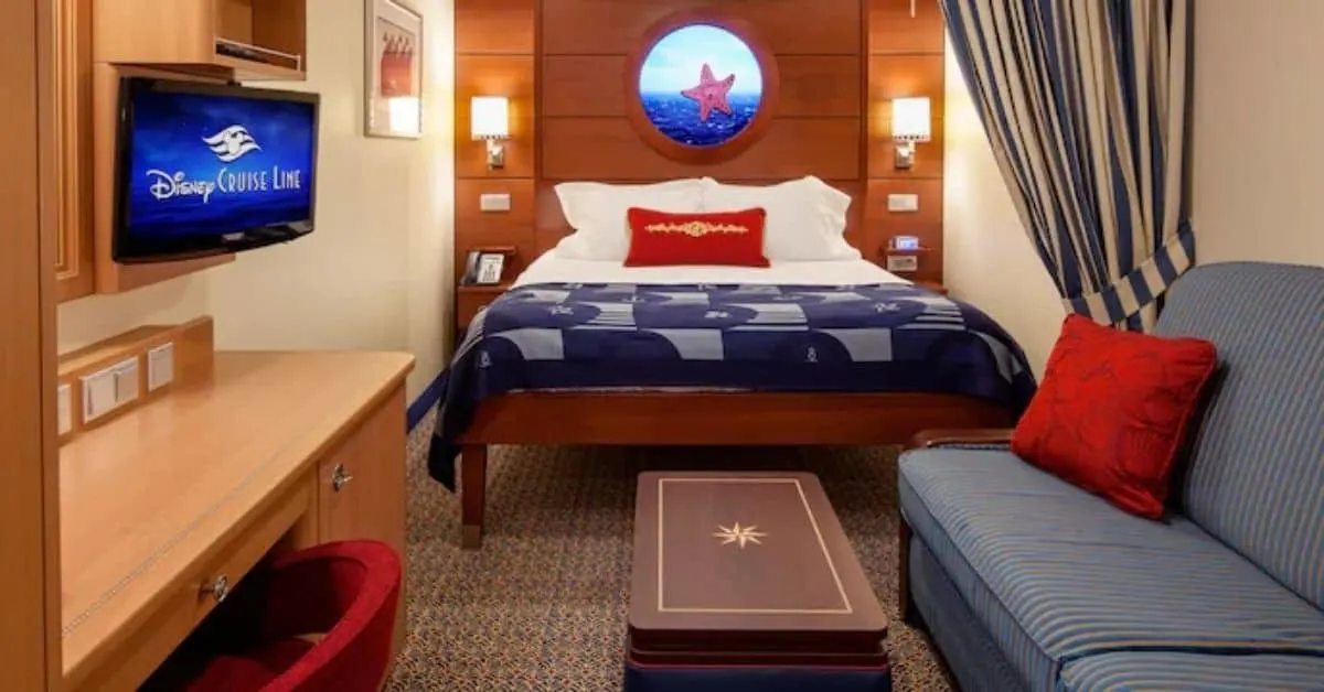 Inside Stateroom on the Disney Dream