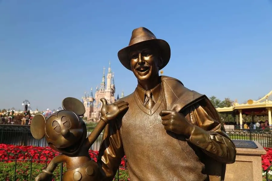 Statue at Shanghai Disneyland