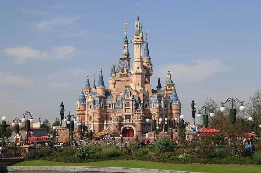 Storybook Castle in Shanghai Disneyland