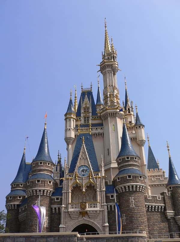 Cinderella Castle in Disneyland Tokyo