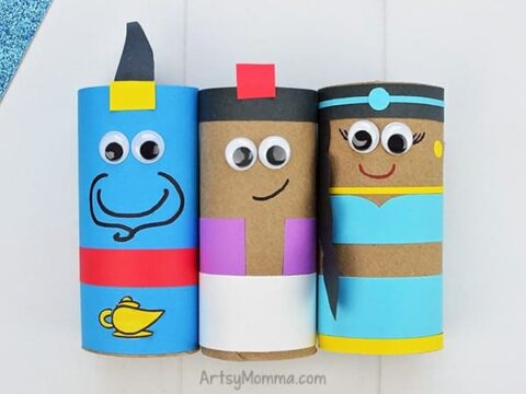 Image for Cardboard Tube Aladdin Crafts
