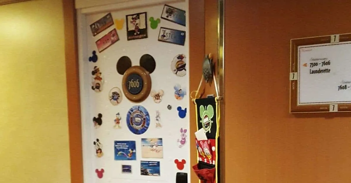 Stateroom Door on Disney Cruise