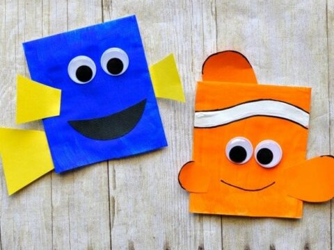 Image for Finding Dory Craft Envelope Puppets