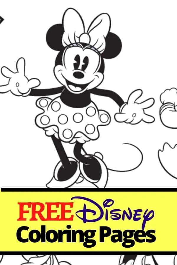 Free Printable Disney Coloring Pages Downloadable Activities