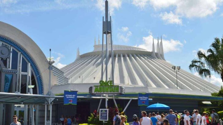 Space Mountain in Magic Kingdom