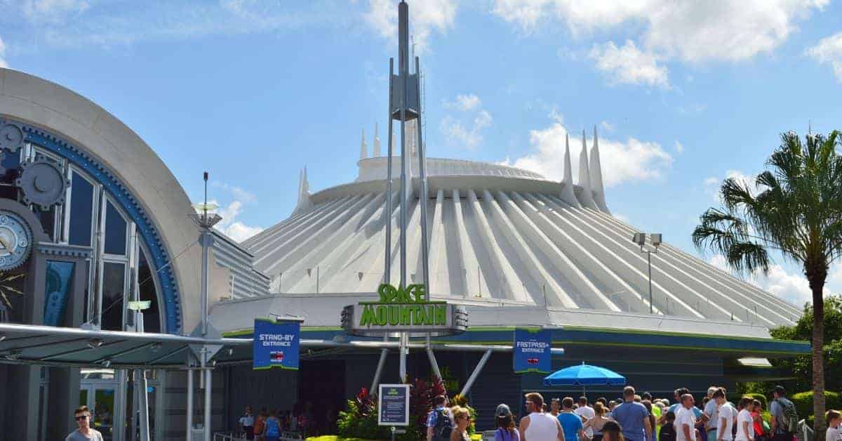 Space Mountain in Magic Kingdom