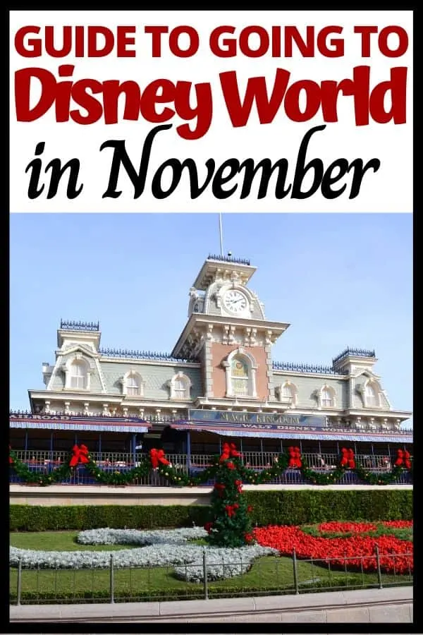 Going to Disney World in November