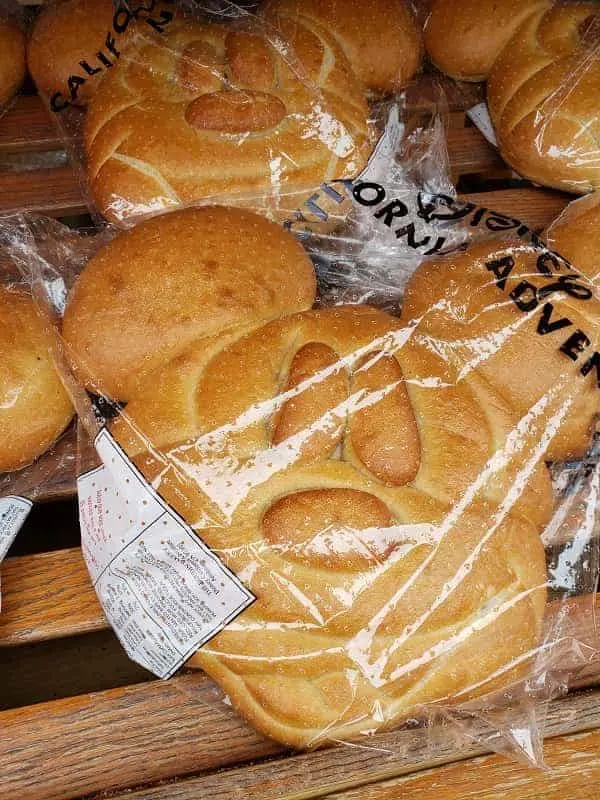 Mickey Mouse Sourdough Bread in Disneyland