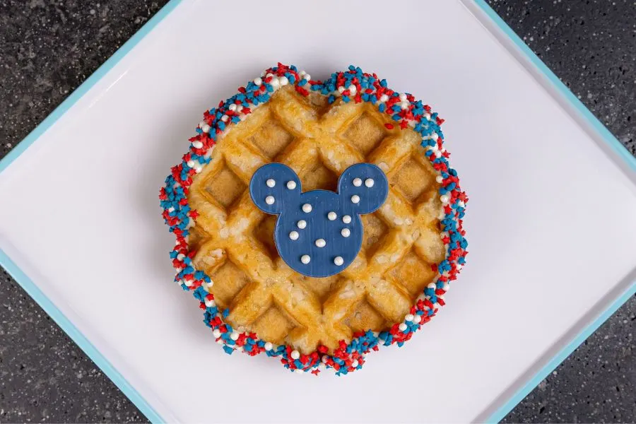 4th of July Waffle