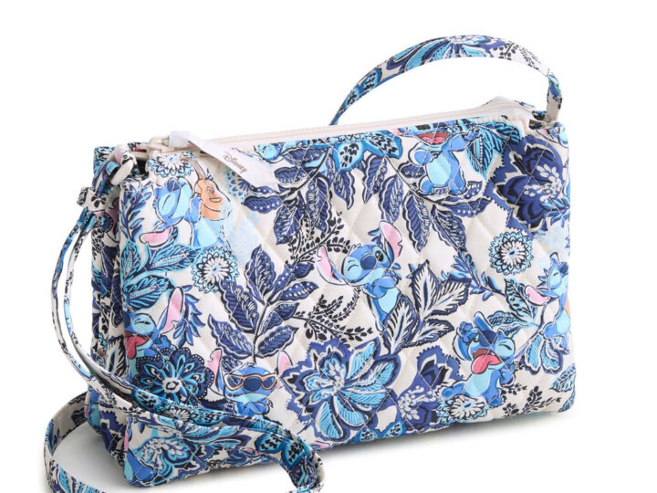 Image for Disney Foxbury Crossbody in
Stitch Leafy Blooms