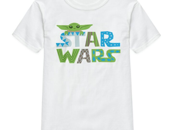 Image for The Child Star Wars Logo T-Shirt for Adults