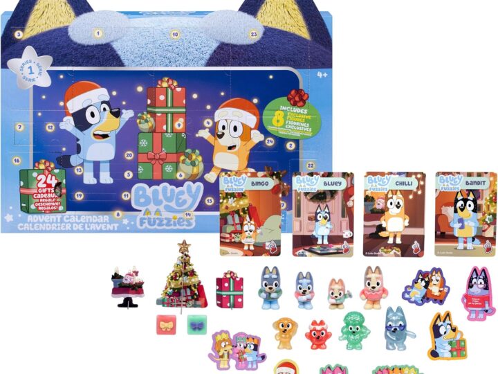 Image for BLUEY Fuzzies Advent Calendar Pack