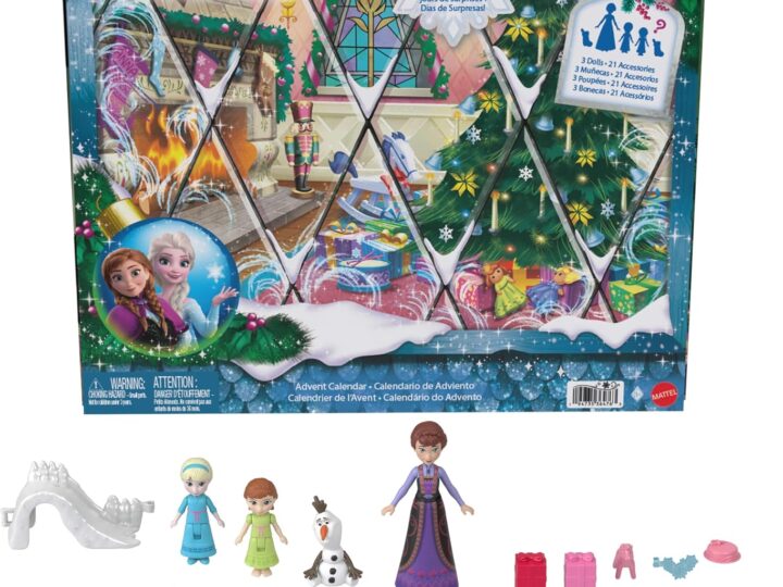 Image for Disney Frozen Young Anna & Elsa Small Doll Advent Calendar