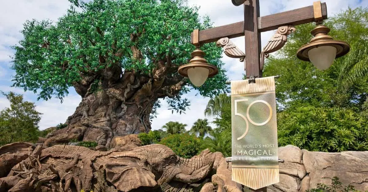 Animal Kingdom during 50th Anniversary Celebration