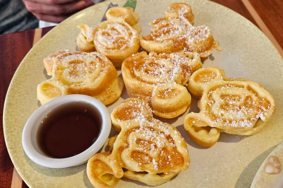 Gluten Free Mickey Waffles are available on a Disney Cruise