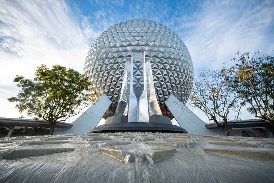 NEW Epcot Fountain