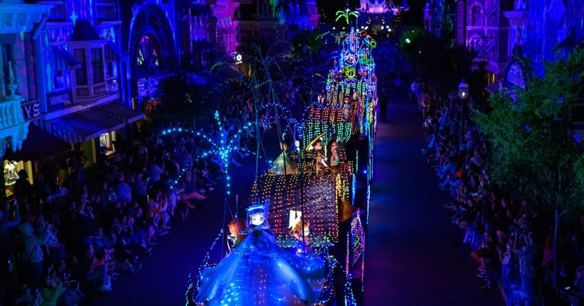 Main Street Electrical Parade Mary Blaire Floats