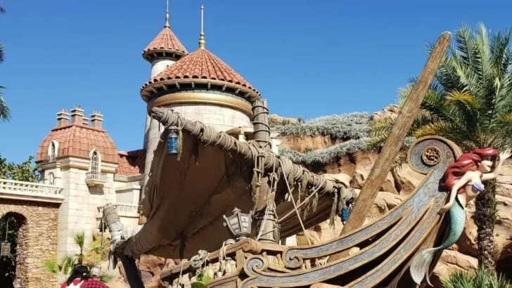 Under The Sea Journey of the Little Mermaid Ride