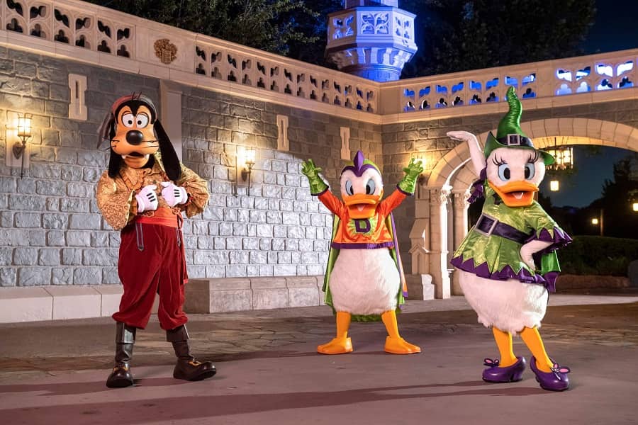 Disney World Halloween Characters