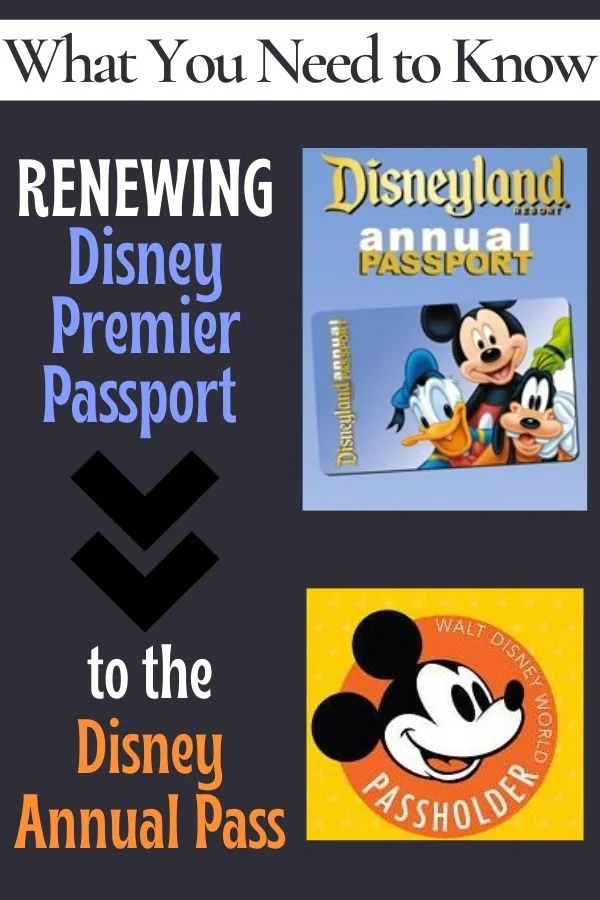 Renewing the Disney Premier Passport