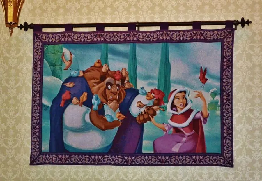 Beauty & the Beast Tapestry
